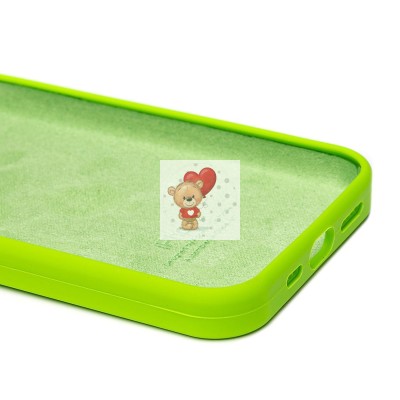 Чехол-накладка для Apple iPhone 14 (зеленый) ORG Soft Touch