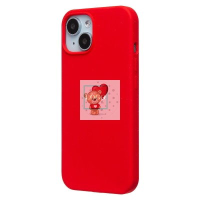 Чехол-накладка для Apple iPhone 13 (красный) ORG Soft Touch Чехол-накладка для Apple iPhone 13 (красный) ORG Soft Touch