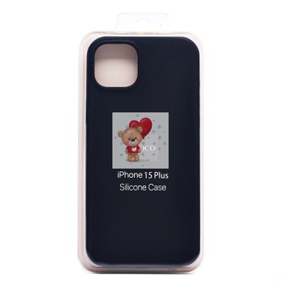 Чехол-накладка для Apple iPhone 15 Plus (черный) ORG Soft Touch Чехол-накладка для Apple iPhone 15 Plus (черный) ORG Soft Touch