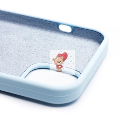 Чехол-накладка для Apple iPhone 15 Plus (пастельный синий) ORG Soft Touch Чехол-накладка для Apple iPhone 15 Plus (пастельный синий) ORG Soft Touch