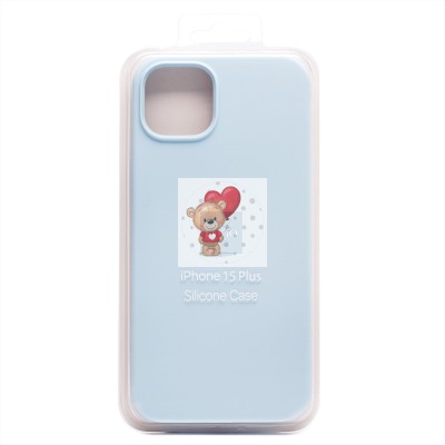 Чехол-накладка для Apple iPhone 15 Plus (пастельный синий) ORG Soft Touch Чехол-накладка для Apple iPhone 15 Plus (пастельный синий) ORG Soft Touch