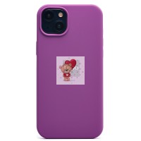 Чехол-накладка для Apple iPhone 15 Plus (фиолетовый) ORG Soft Touch