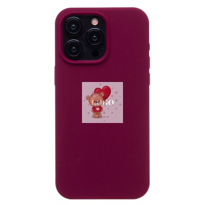 Чехол-накладка для Apple iPhone 15 Pro Max (бордовый) ORG Soft Touch