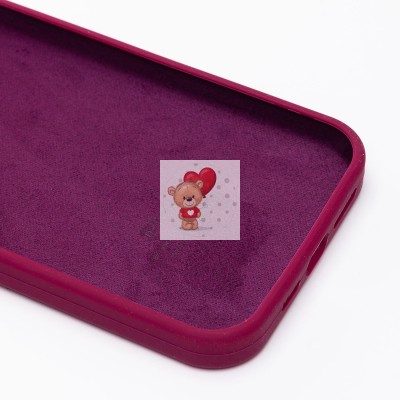 Чехол-накладка для Apple iPhone 15 Pro Max (бордовый) ORG Soft Touch