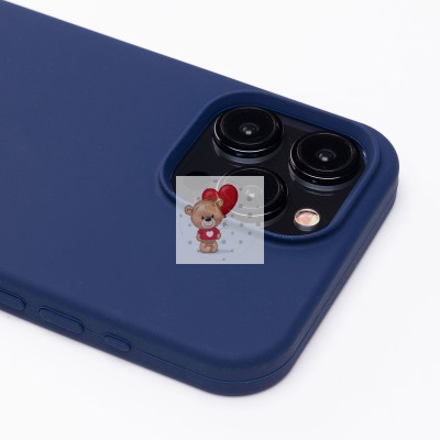 Чехол-накладка для Apple iPhone 15 Pro Max (темно-синий) ORG Soft Touch