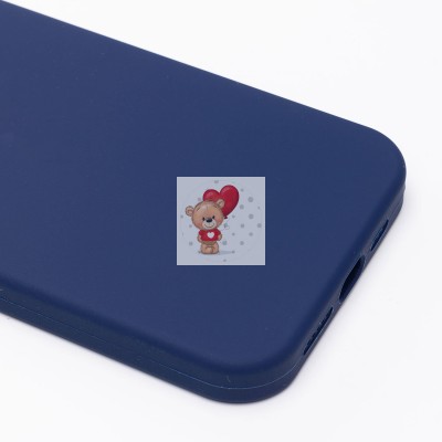 Чехол-накладка для Apple iPhone 15 Pro Max (темно-синий) ORG Soft Touch