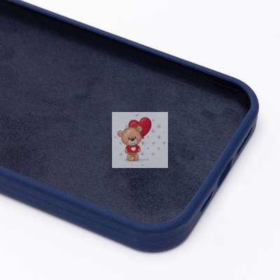 Чехол-накладка для Apple iPhone 15 Pro Max (темно-синий) ORG Soft Touch