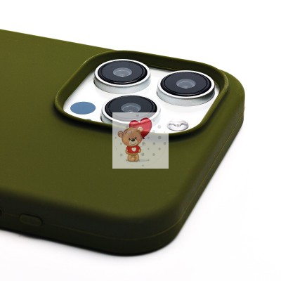 Чехол-накладка для Apple iPhone 15 Pro Max (темно-зеленый) ORG Soft Touch