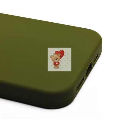 Чехол-накладка для Apple iPhone 15 Pro Max (темно-зеленый) ORG Soft Touch