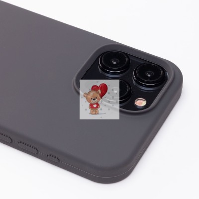 Чехол-накладка для Apple iPhone 15 Pro Max (темно-серый) ORG Soft Touch