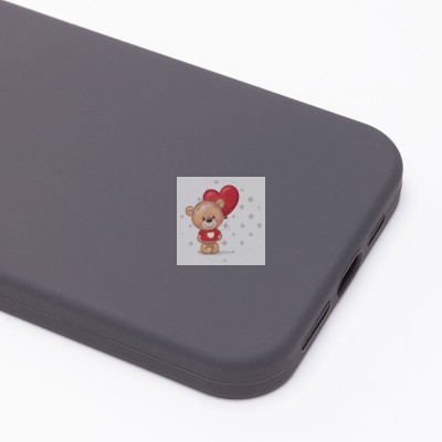 Чехол-накладка для Apple iPhone 15 Pro Max (темно-серый) ORG Soft Touch