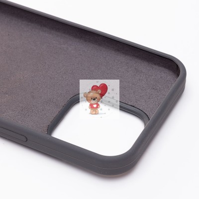 Чехол-накладка для Apple iPhone 15 Pro Max (темно-серый) ORG Soft Touch