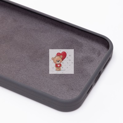 Чехол-накладка для Apple iPhone 15 Pro Max (темно-серый) ORG Soft Touch