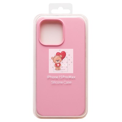 Чехол-накладка для Apple iPhone 15 Pro Max (светло-розовый) ORG Soft Touch