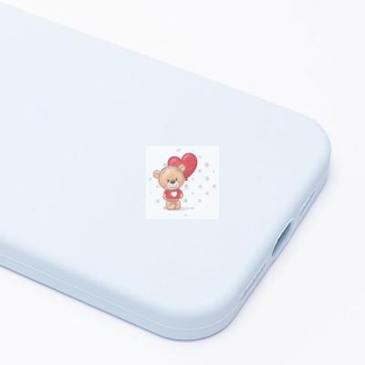 Чехол-накладка для Apple iPhone 15 Pro Max (пастельный синий) ORG Soft Touch