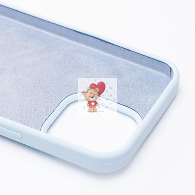 Чехол-накладка для Apple iPhone 15 Pro Max (пастельный синий) ORG Soft Touch