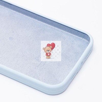 Чехол-накладка для Apple iPhone 15 Pro Max (пастельный синий) ORG Soft Touch