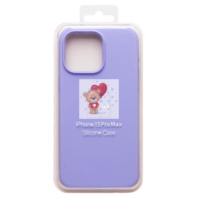 Чехол-накладка для Apple iPhone 15 Pro Max (пастельный сиреневый) ORG Soft Touch Чехол-накладка для Apple iPhone 15 Pro Max (пастельный сиреневый) ORG Soft Touch