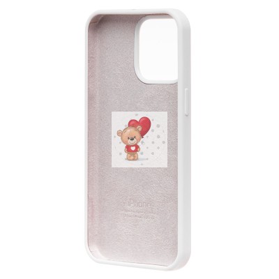 Чехол-накладка для Apple iPhone 15 Pro Max (белый) ORG Soft Touch