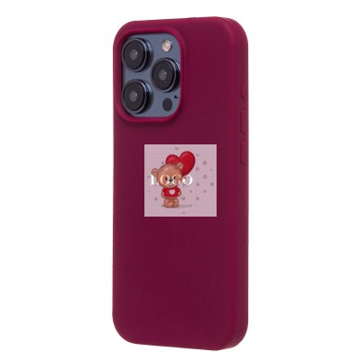 Чехол-накладка для Apple iPhone 15 Pro (бордовый) ORG Soft Touch Чехол-накладка для Apple iPhone 15 Pro (бордовый) ORG Soft Touch