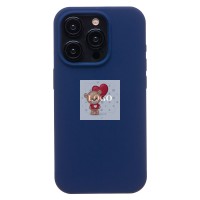 Чехол-накладка для Apple iPhone 15 Pro (темно-синий) ORG Soft Touch Чехол-накладка для Apple iPhone 15 Pro (темно-синий) ORG Soft Touch