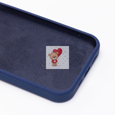 Чехол-накладка для Apple iPhone 15 Pro (темно-синий) ORG Soft Touch