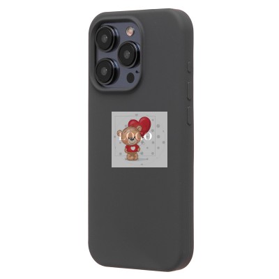 Чехол-накладка для Apple iPhone 15 Pro (темно-серый) ORG Soft Touch Чехол-накладка для Apple iPhone 15 Pro (темно-серый) ORG Soft Touch