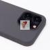 Чехол-накладка для Apple iPhone 15 Pro (темно-серый) ORG Soft Touch Чехол-накладка для Apple iPhone 15 Pro (темно-серый) ORG Soft Touch