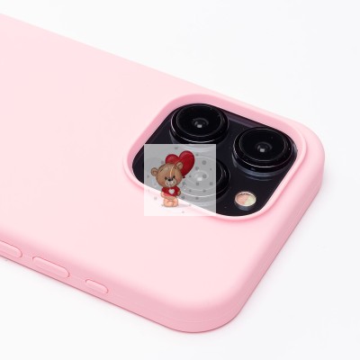 Чехол-накладка для Apple iPhone 15 Pro (светло-розовый) ORG Soft Touch