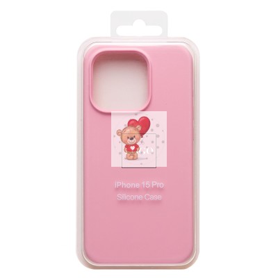 Чехол-накладка для Apple iPhone 15 Pro (светло-розовый) ORG Soft Touch