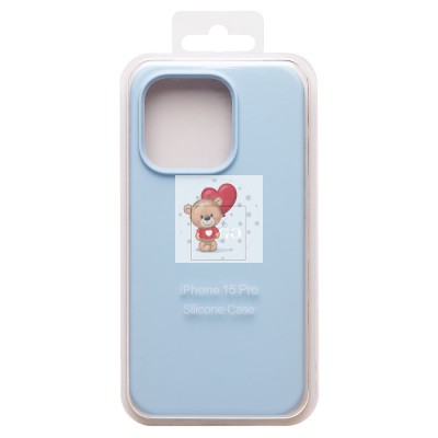 Чехол-накладка для Apple iPhone 15 Pro (пастельный синий) ORG Soft Touch Чехол-накладка для Apple iPhone 15 Pro (пастельный синий) ORG Soft Touch