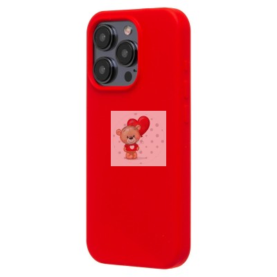 Чехол-накладка для Apple iPhone 15 Pro (красный) ORG Soft Touch Чехол-накладка для Apple iPhone 15 Pro (красный) ORG Soft Touch