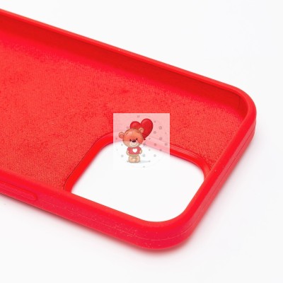 Чехол-накладка для Apple iPhone 15 Pro (красный) ORG Soft Touch Чехол-накладка для Apple iPhone 15 Pro (красный) ORG Soft Touch