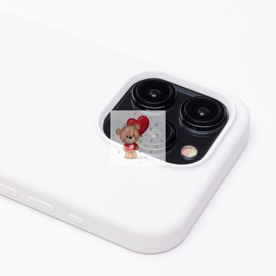 Чехол-накладка для Apple iPhone 15 Pro (белый) ORG Soft Touch