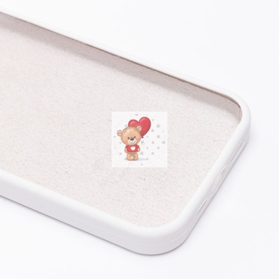 Чехол-накладка для Apple iPhone 15 Pro (белый) ORG Soft Touch