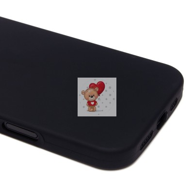 Чехол-накладка для Apple iPhone 16 Plus (черный) ORG Soft Touch