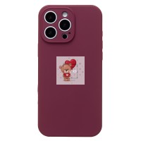 Чехол-накладка для Apple iPhone 16 Pro Max (бордовый) ORG Soft Touch Чехол-накладка для Apple iPhone 16 Pro Max (бордовый) ORG Soft Touch