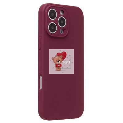 Чехол-накладка для Apple iPhone 16 Pro Max (бордовый) ORG Soft Touch Чехол-накладка для Apple iPhone 16 Pro Max (бордовый) ORG Soft Touch