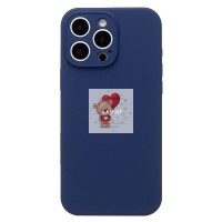 Чехол-накладка для Apple iPhone 16 Pro Max (темно-синий) ORG Soft Touch