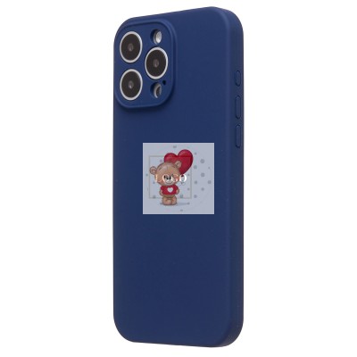 Чехол-накладка для Apple iPhone 16 Pro Max (темно-синий) ORG Soft Touch