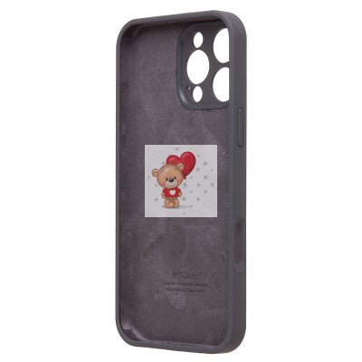 Чехол-накладка для Apple iPhone 16 Pro Max (темно-серый) ORG Soft Touch Чехол-накладка для Apple iPhone 16 Pro Max (темно-серый) ORG Soft Touch