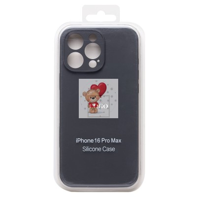 Чехол-накладка для Apple iPhone 16 Pro Max (темно-серый) ORG Soft Touch Чехол-накладка для Apple iPhone 16 Pro Max (темно-серый) ORG Soft Touch