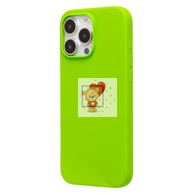 Чехол-накладка для Apple iPhone 16 Pro Max (зеленый) ORG Soft Touch