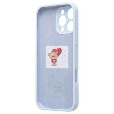 Чехол-накладка для Apple iPhone 16 Pro Max (пастельный синий) ORG Soft Touch Чехол-накладка для Apple iPhone 16 Pro Max (пастельный синий) ORG Soft Touch