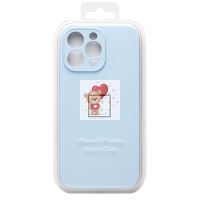 Чехол-накладка для Apple iPhone 16 Pro Max (пастельный синий) ORG Soft Touch Чехол-накладка для Apple iPhone 16 Pro Max (пастельный синий) ORG Soft Touch