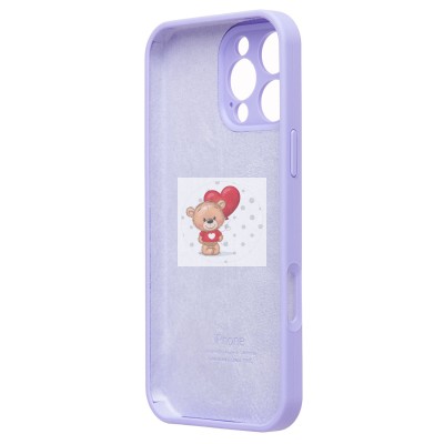 Чехол-накладка для Apple iPhone 16 Pro Max (пастельный сиреневый) ORG Soft Touch Чехол-накладка для Apple iPhone 16 Pro Max (пастельный сиреневый) ORG Soft Touch