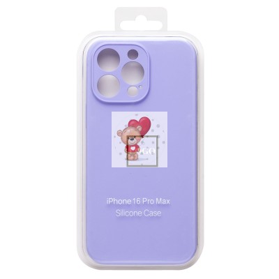 Чехол-накладка для Apple iPhone 16 Pro Max (пастельный сиреневый) ORG Soft Touch Чехол-накладка для Apple iPhone 16 Pro Max (пастельный сиреневый) ORG Soft Touch