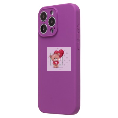 Чехол-накладка для Apple iPhone 16 Pro Max (фиолетовый) ORG Soft Touch