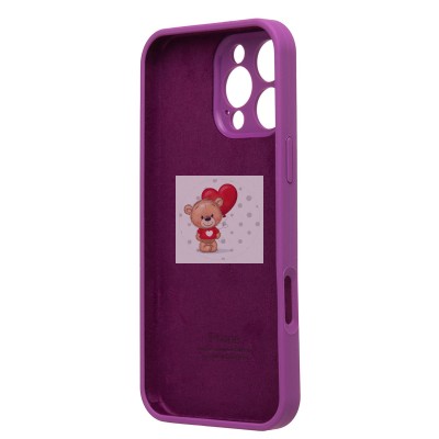 Чехол-накладка для Apple iPhone 16 Pro Max (фиолетовый) ORG Soft Touch