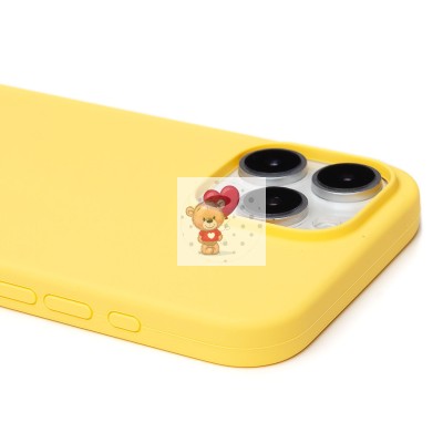 Чехол-накладка для Apple iPhone 16 Pro Max (желтый) ORG Soft Touch